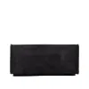 BLACK SUEDE MULTI-COMPARTMENT SATCHEL BAG - Image 6
